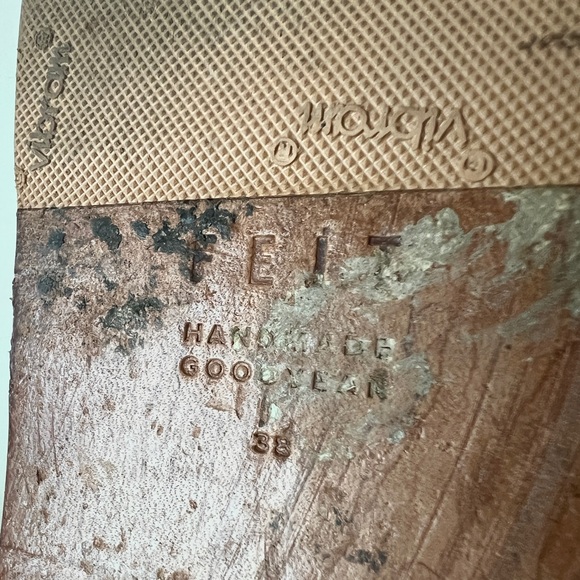 FEIT natural beige classic low top sneakers sewn by hand - Picture 9 of 9